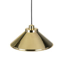 Rio Vintage Brass Pendant Light 15"