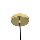Rio Vintage Brass Pendant Light 15"