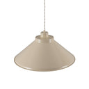 Rio Coloured Brass Pendant Light 15"