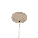 Rio Coloured Brass Pendant Light 15"