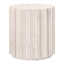 Roma End Table | White Wash Pine