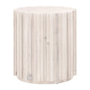 Roma End Table | White Wash Pine
