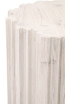 Roma End Table | White Wash Pine