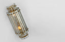 Cadence Small Tiered Sconce | Hand-Rubbed Antique Brass | Antique Mirror