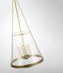 Reese 22" Pendant | Soft Brass | Clear Restoration Glass