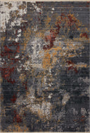 Loloi II | Samra Collection | Dk. Grey / Spice | SAM-03