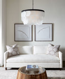 Mellita Eight Light Pendant | Midnight Black