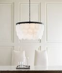 Mellita Eight Light Pendant | Midnight Black