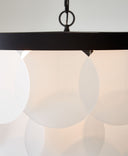 Mellita Eight Light Pendant | Midnight Black