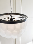 Mellita Eight Light Pendant | Midnight Black