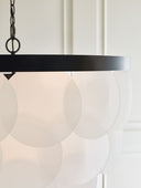 Mellita Eight Light Pendant | Midnight Black