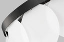 Mellita Eight Light Pendant | Midnight Black