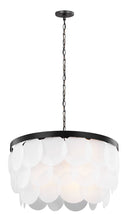 Mellita Eight Light Pendant | Midnight Black