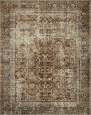 Magnolia Home by Joanna Gaines x Loloi | Sinclair Collection | Rust / Lagoon | SIN-01