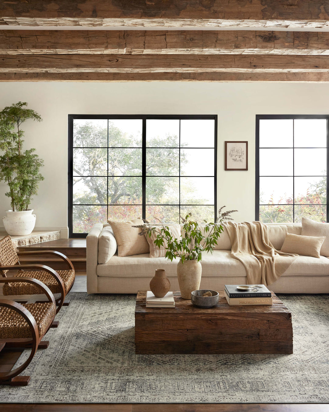 Magnolia Home by Joanna Gaines x Loloi | Sinclair Collection | Natural / Sage