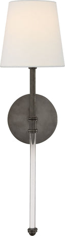 Camille Sconce | Bronze | Linen Shade