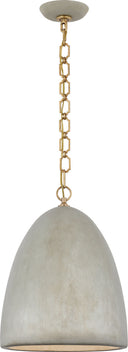 Elliot Medium Dome Pendant | Portland Gray