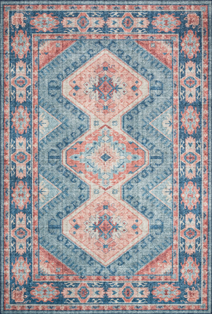 Loloi II | Skye Collection | Turquoise / Terracotta