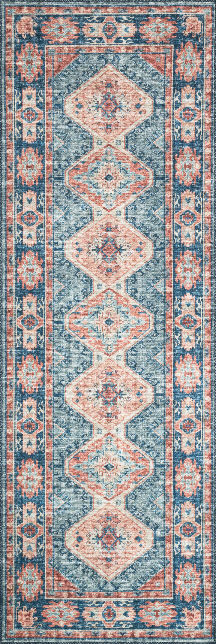 Loloi II | Skye Collection | Turquoise / Terracotta