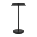 Tepa Accent Rechargeable Table Lamp Black 2700K 90 CRI wall charger included