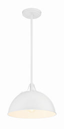 Soto 12'' White Pendant