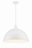 Soto 20'' White Pendant