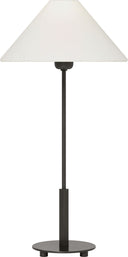 Hackney 24" Cordless Buffet Lamp | Bronze | Linen Shade