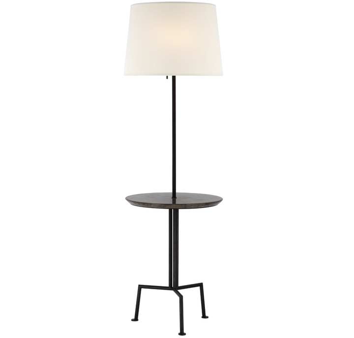 Tavlian Large Tray Table Floor Lamp