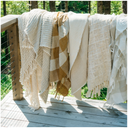 Linen Elysia Throw
