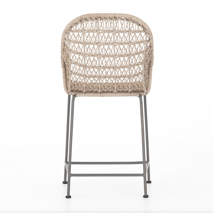 Bandera Outdoor Bar + Counter Stool | Grey Bronze