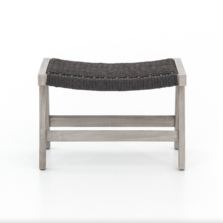 Delano Chair + Ottoman | Weathered Grey|FSC