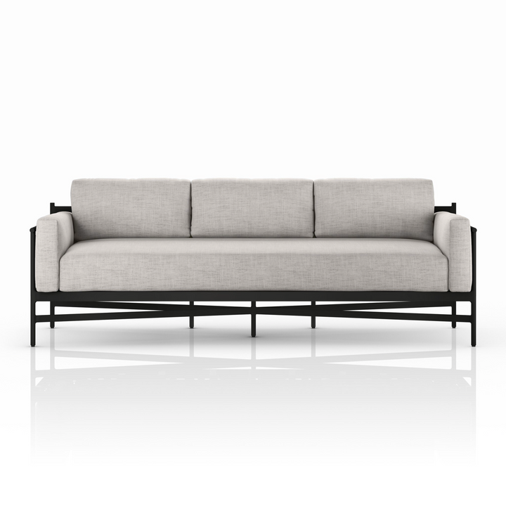 Hearst Outdoor Sofa | 99" | Venao Grey