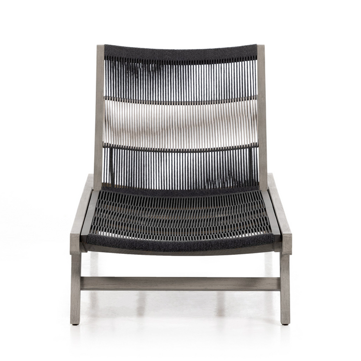 Julian Outdoor Chaise | Weathered Grey|FSC