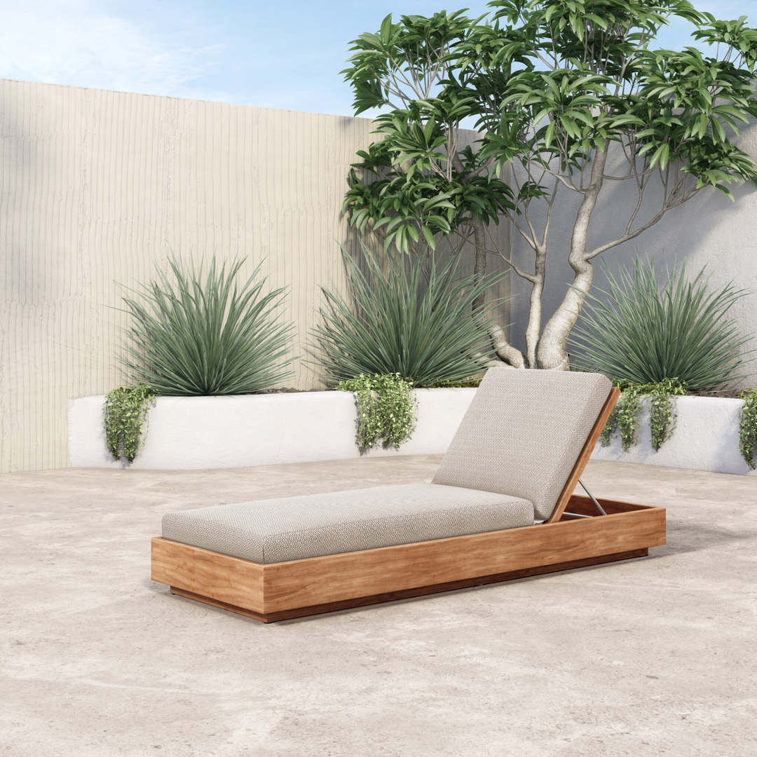 Kinta Outdoor Chaise Lounge | Faye Sand