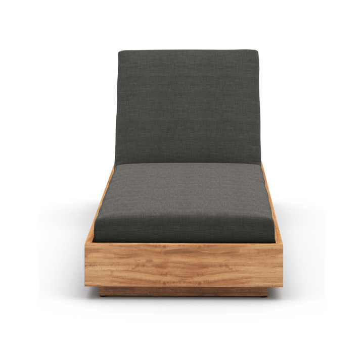 Kinta Outdoor Chaise Lounge | Venao Charcoal
