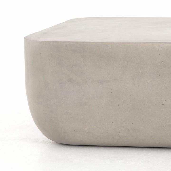 Ivan Square Coffee Table | Grey Concrete