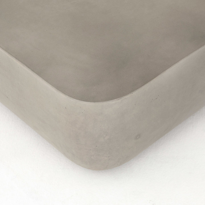 Ivan Square Coffee Table | Grey Concrete