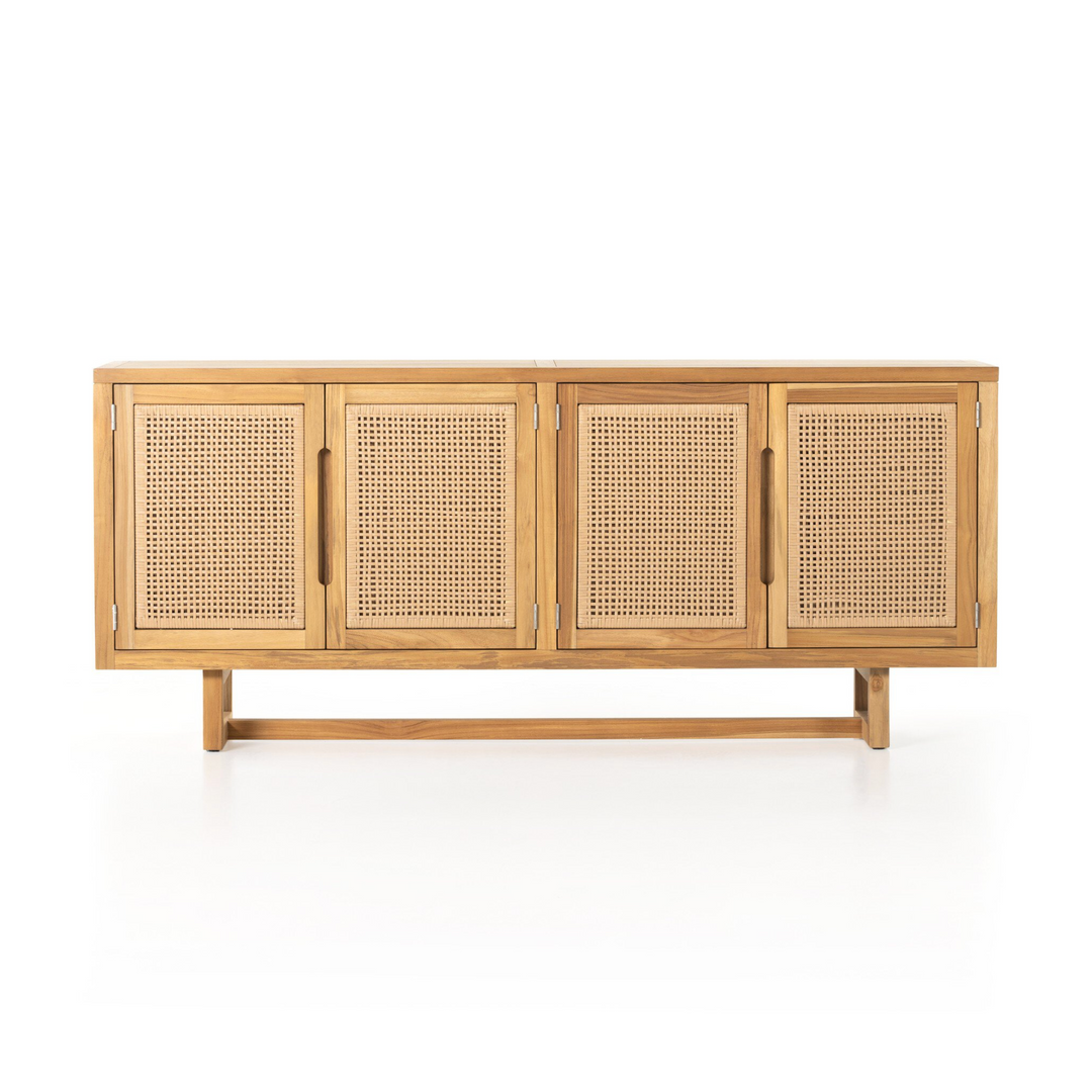 Merit Outdoor Sideboard | Natural Teak|FSC