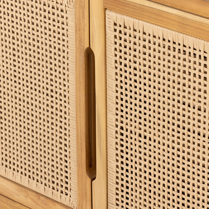 Merit Outdoor Sideboard | Natural Teak|FSC