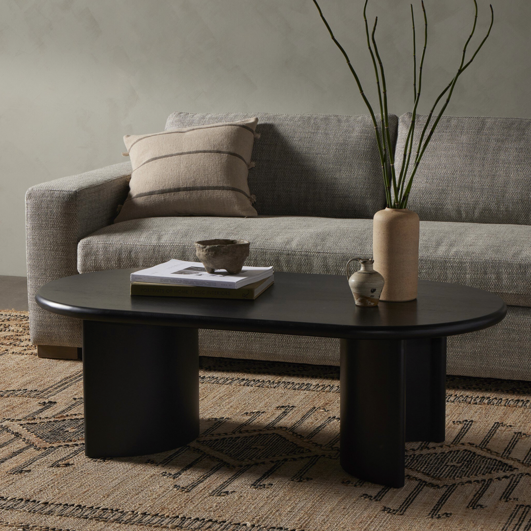 Paden Coffee Table | Aged Black Acacia