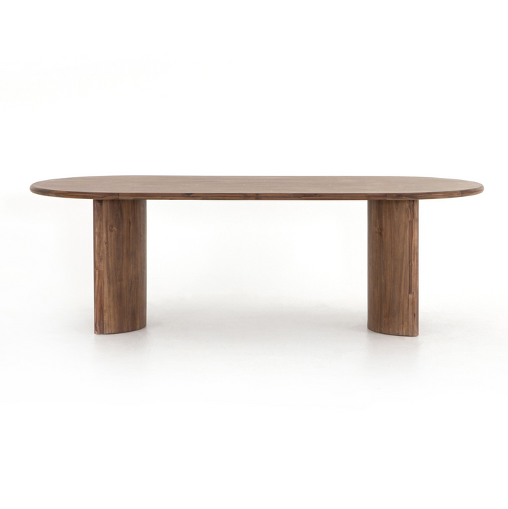 Paden Dining Table | Seasoned Brown Acacia