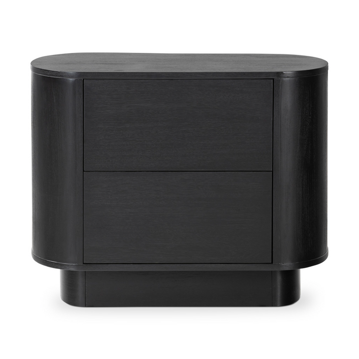 Paden Nightstand | Aged Black Acacia