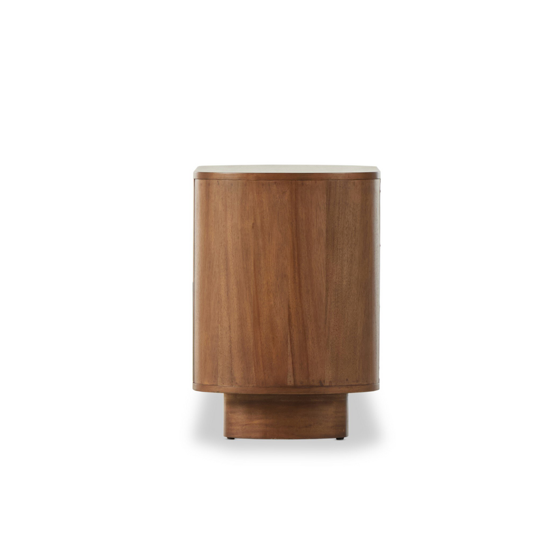 Paden Nightstand | Seasoned Brown Acacia