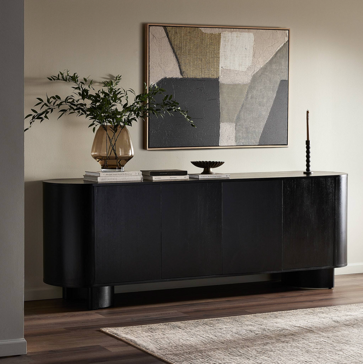 Paden Sideboard | Aged Black Acacia