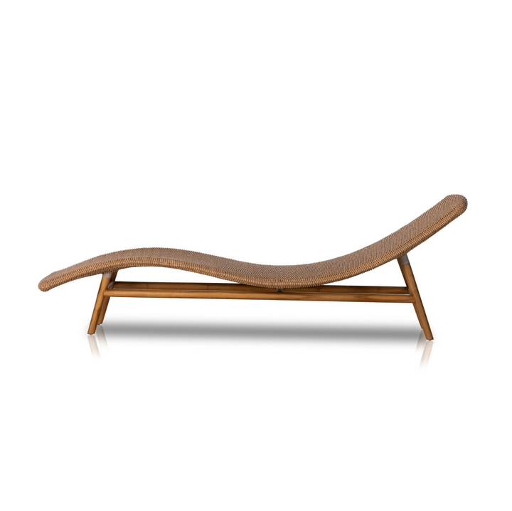 Portia Outdoor Chaise | Vintage Natural