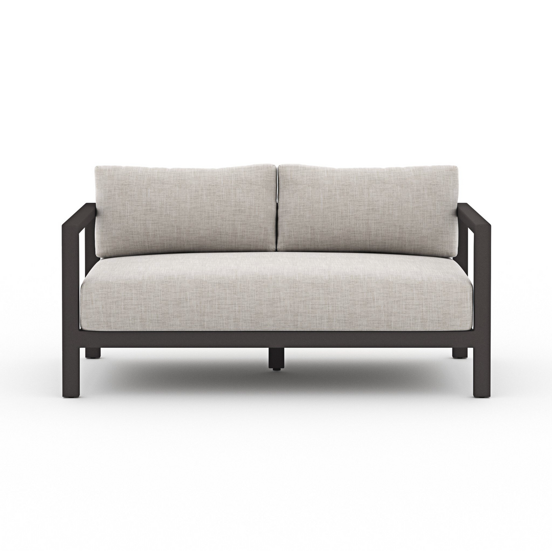 Sonoma Outdoor Sofa, Bronze | Venao Grey