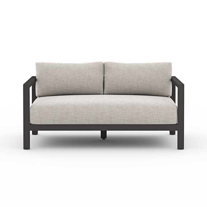 Sonoma Outdoor Sofa, Bronze | Venao Grey