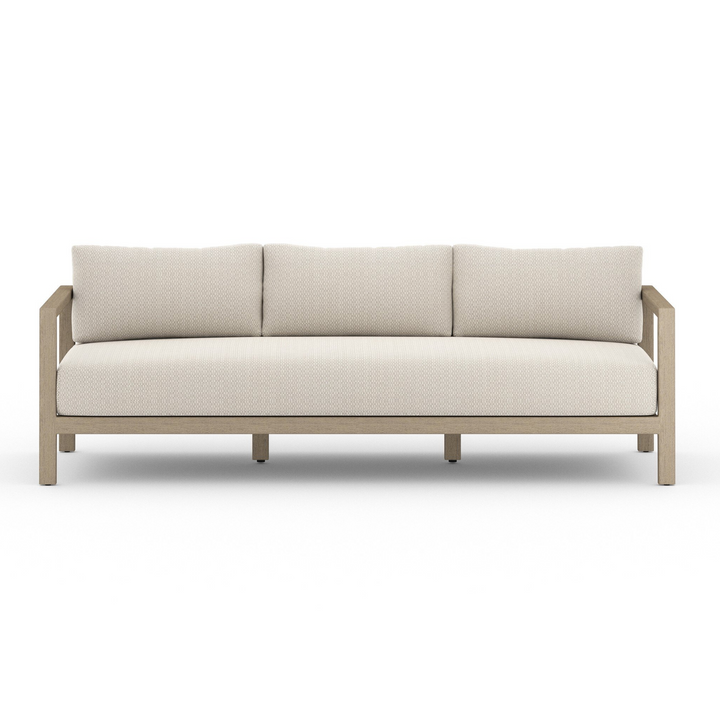 Sonoma Outdoor Sofa, Washed Brown