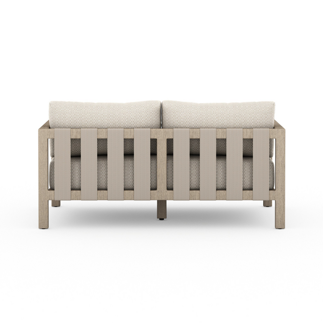 Sonoma Outdoor Sofa, Washed Brown | Faye Sand