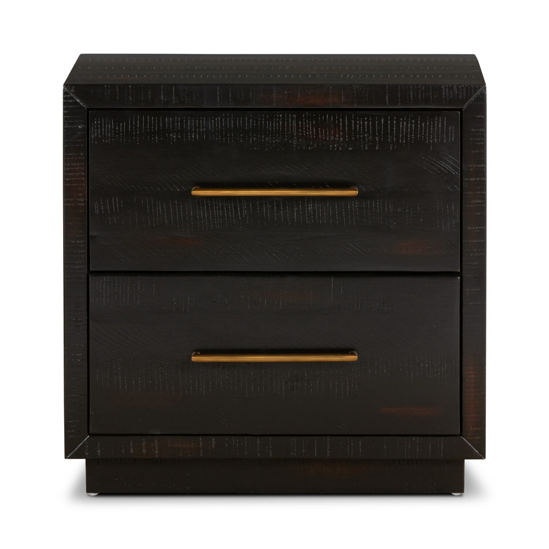 Suki Nightstand | Burnished Black - AS IS